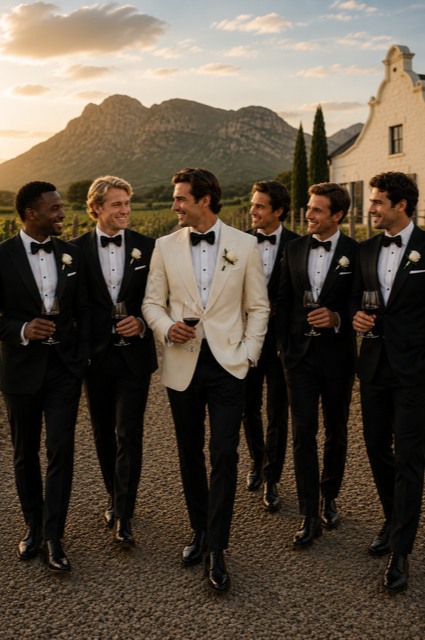 Wedding suits tailoring by Frank Bespoke
